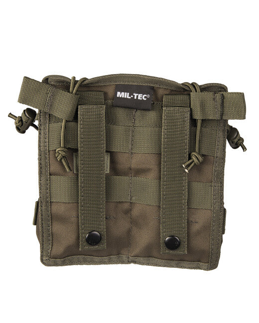 Mil-Tec Θήκη Διπλή για Περιοδικό M4/M16, Λαδί