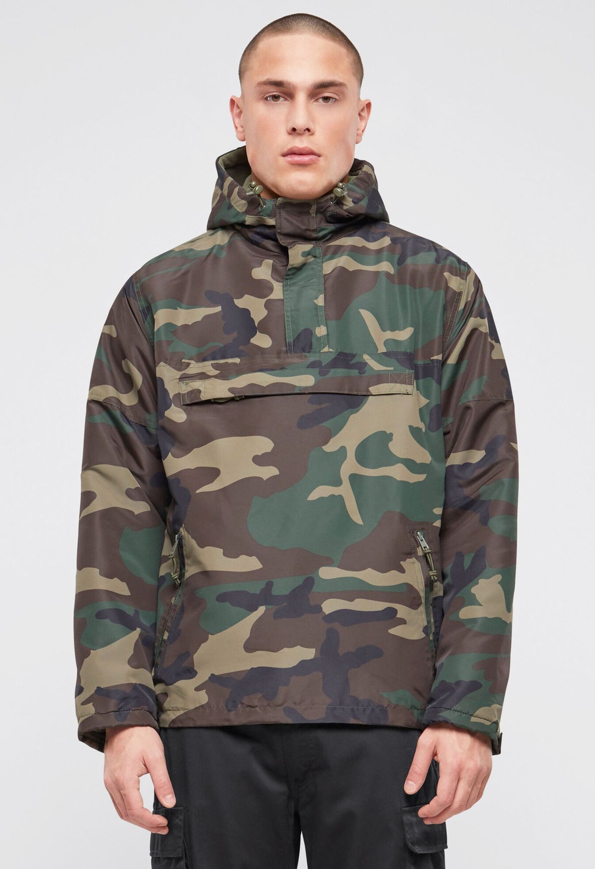 Brandit Windbreaker bunda, woodland