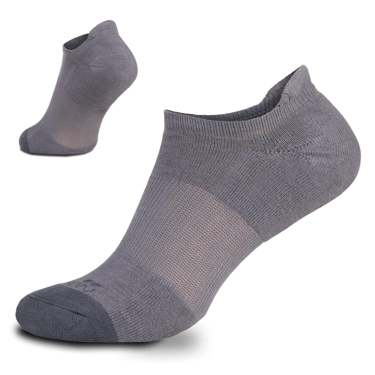 Pentagon Invisible Socks, Grey