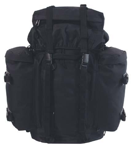 MFH BW Mountain σακίδιο πλάτης, μαύρο, 80L
