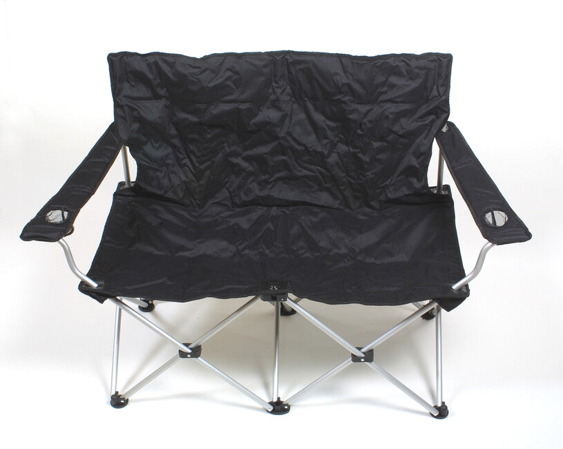 BasicNature Love Seat Πολυθρόνα Ταξιδίου, Μαύρο