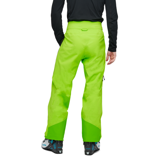 Black Diamond Recon Lt Stretch παντελόνι ανδρικό, κίτρινο-πράσινο