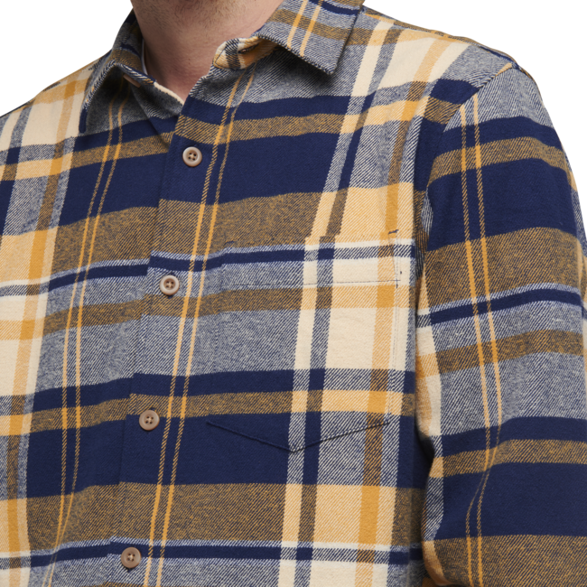 Black Diamond Project Flannel Πουκάμισο Φανέλα Ανδρικό, indigo-gold plaid