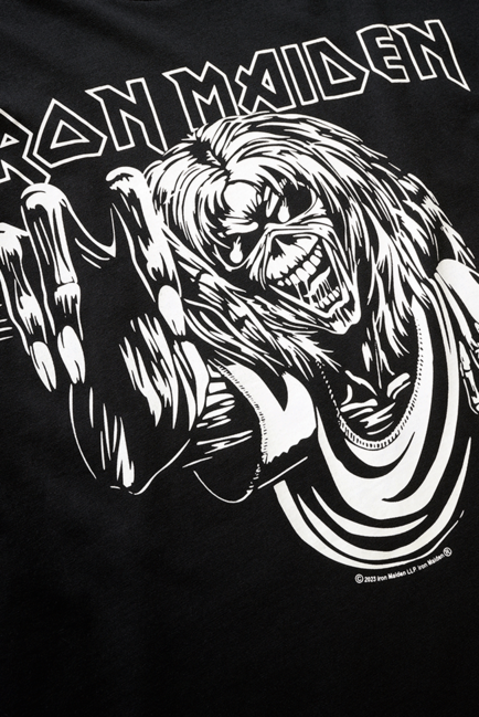 Brandit Iron Maiden Μπλουζάκι Eddy Glow, μαύρο