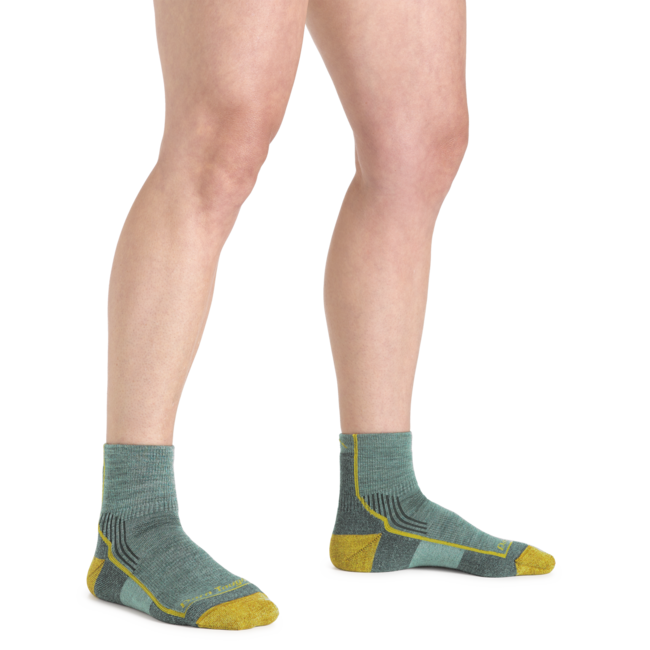 Darn Tough Hiker 1/4 Κάλτσες ελαφριές με ενίσχυση, Sage