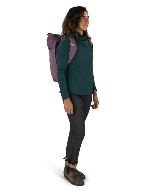 OSPREY ARCANE ROLL TOP PACK σακίδιο πλάτης πόλης, purple dusk heather