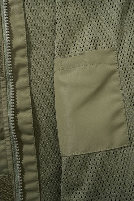 Brandit Summer Frontzip Windbreaker Μπουφάν Παιδικό, Λαδί