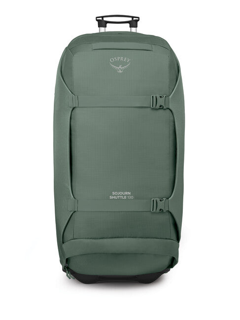 OSPREY SHUTTLE 130 Τσάντα Ταξιδίου με Ροδάκια, Koseret Green