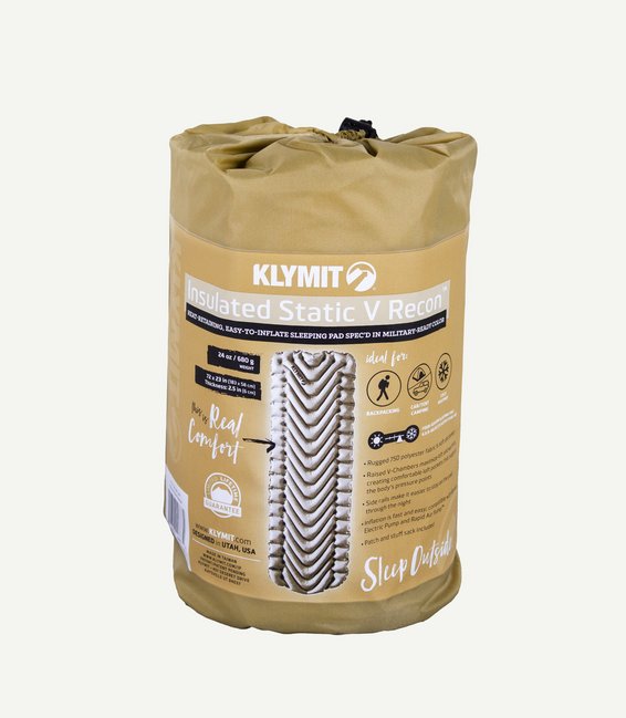 Klymit Static V™ Μονωμένο Χαλάκι Ύπνου, Recon