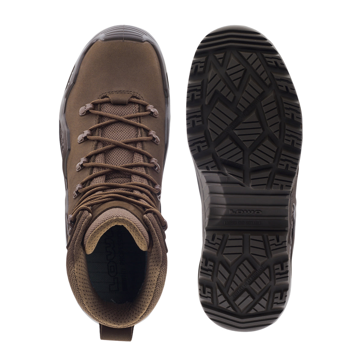 LOWA Z-6N MK2 GTX PR tactical boots, dark brown