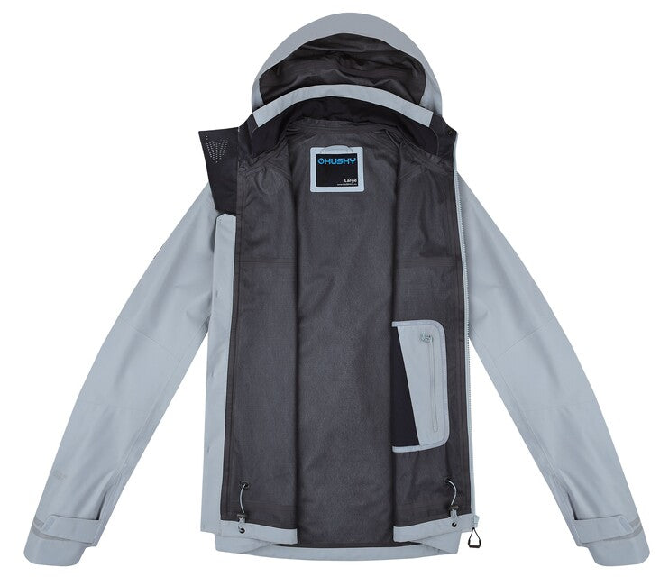 HUSKY Nakron M Μπουφάν Outdoor Ανδρικό, Ανοιχτό Γκρι