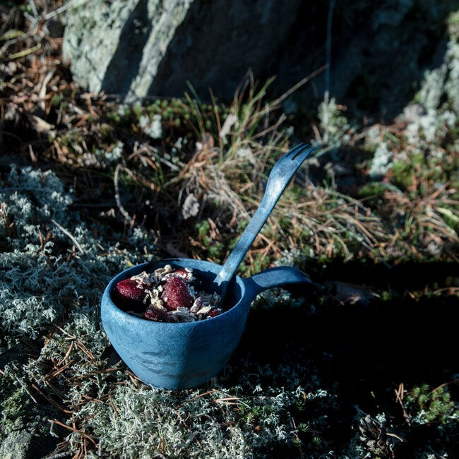 Kupilka Spork 225 κουτάλι και πηρούνι σε ένα, μπλε