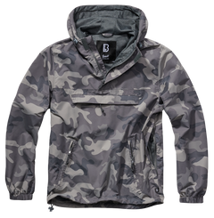 Brandit Summer Windbreaker Μπουφάν, γκρι camo