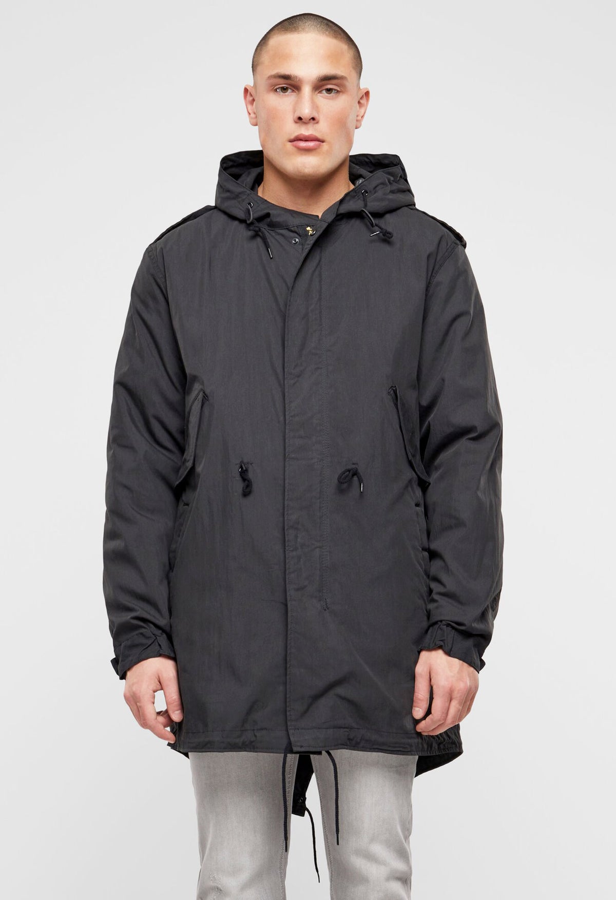 Brandit M51 US parka, čierna