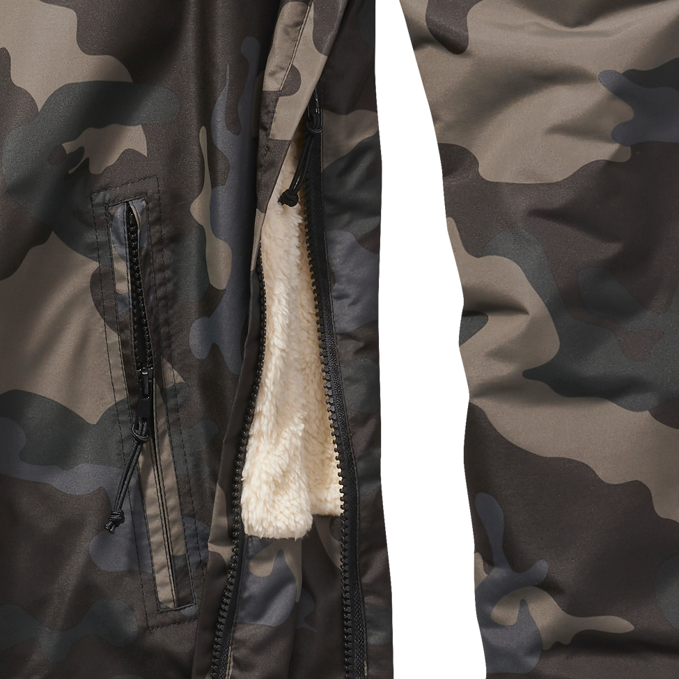Brandit Windbreaker Sherpa bunda, Darkcamo