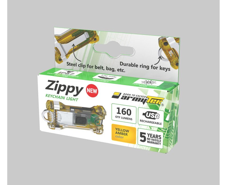 ArmyTek Zippy LED κλειδοθήκη, κίτρινο
