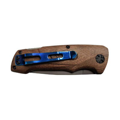 Walther BWK 2 Μαχαίρι Μπλε Wood Καρυδιά