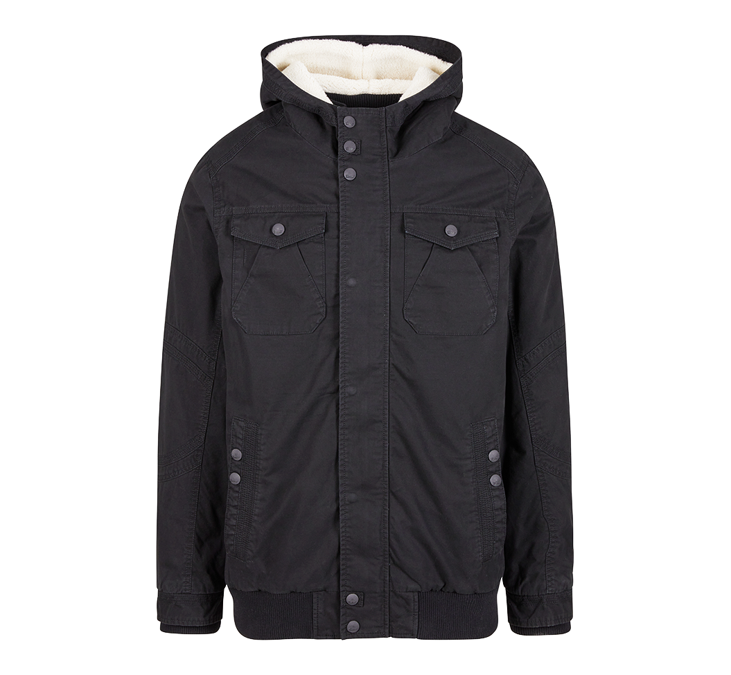 Brandit Meadow Jacket pánska zimná bunda, čierna