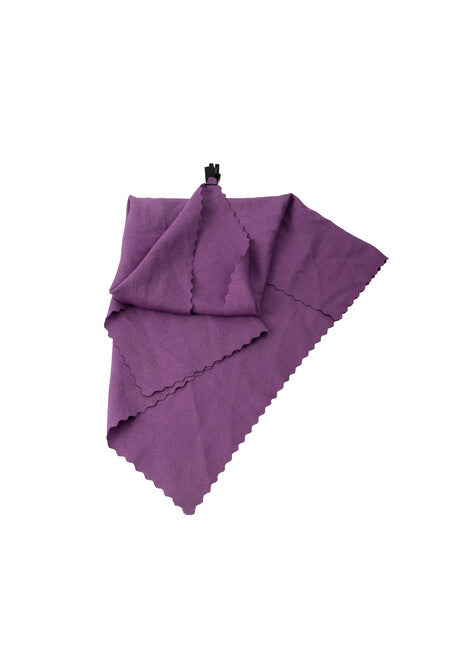 BasicNature Mini Towel Πετσέτα Ταξιδιού από Μικροΐνα, Μωβ, S
