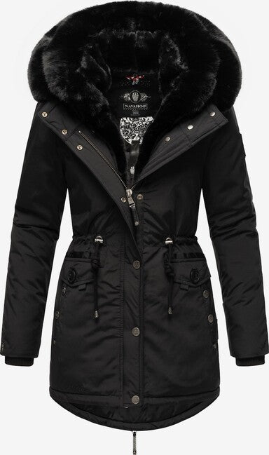 Navahoo Sweety Deluxe Parka Χειμώνα Γυναικεία, Μαύρο