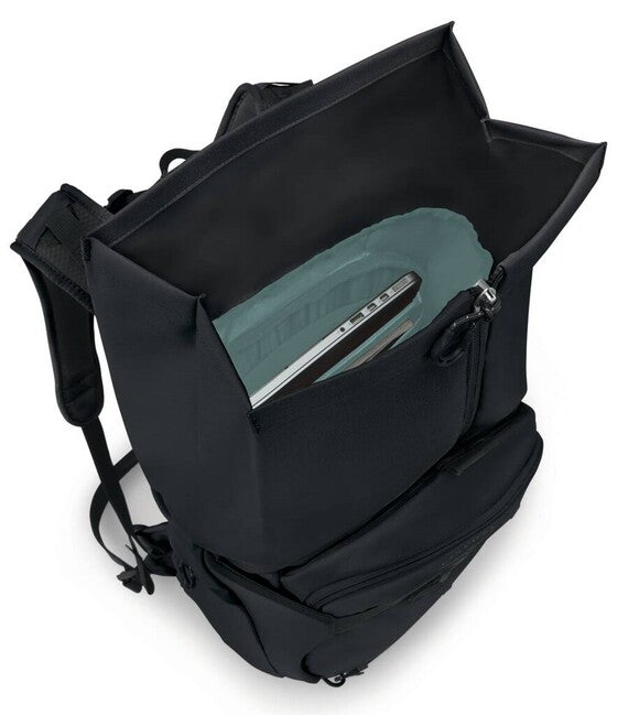 OSPREY METRON ROLL TOP PACK Αστικό Σακίδιο, μαύρο