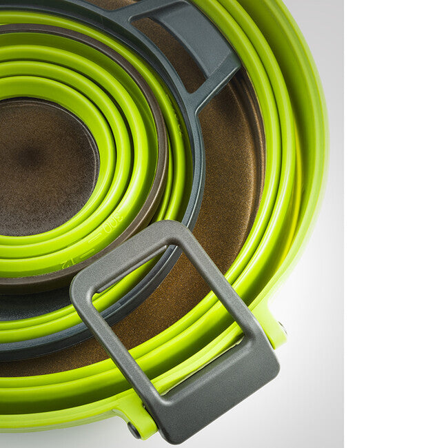 GSI Outdoors Escape HS Σετ Τηγάνι Teflon και Αναδιπλούμενη Κατσαρόλα 3L Pot + Frypan, πράσινο