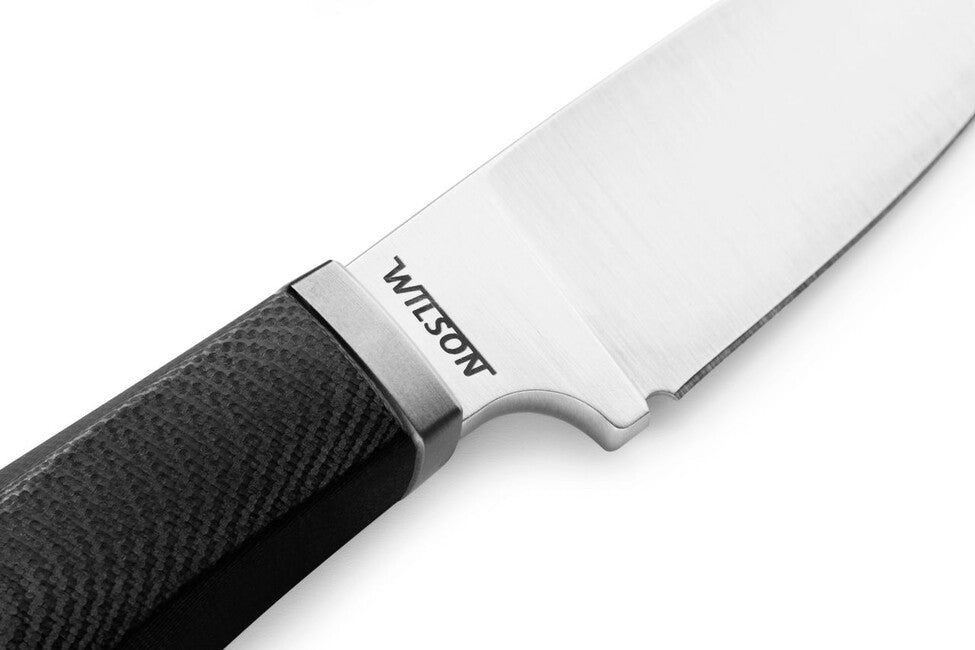 Lionsteel WILLY WL1 Μαχαίρι με Σταθερή Λάμα και Λαβή από Μαύρο G10 GBK