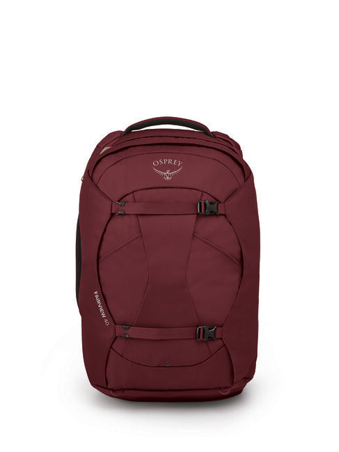 OSPREY FAIRVIEW 40 Σακίδιο Πλάτης Ταξιδίου, Zircon Red