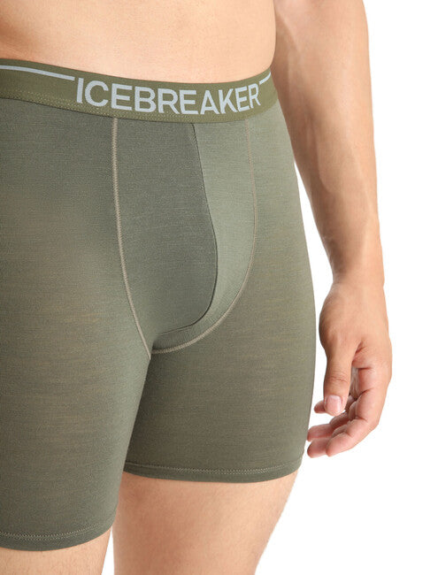 Icebreaker Anatomica ανδρικό εσώρουχο μακρύ, πράσινο