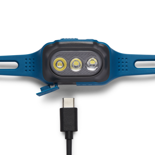 Black Diamond Deploy Run Light φακός κεφαλής για τρέξιμο, creek blue
