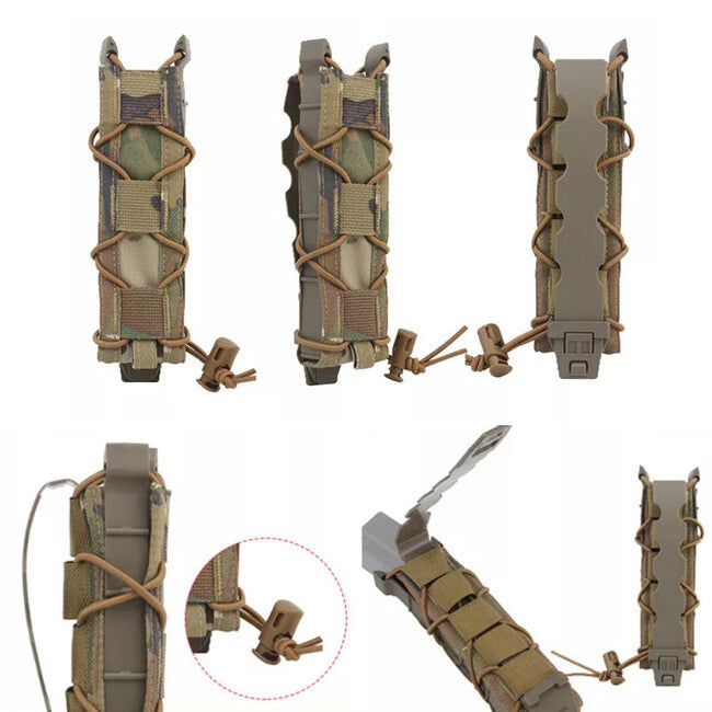 Leguon Nova Θήκη Τακτική για Περιοδικό 9mm, Μαύρο Camo