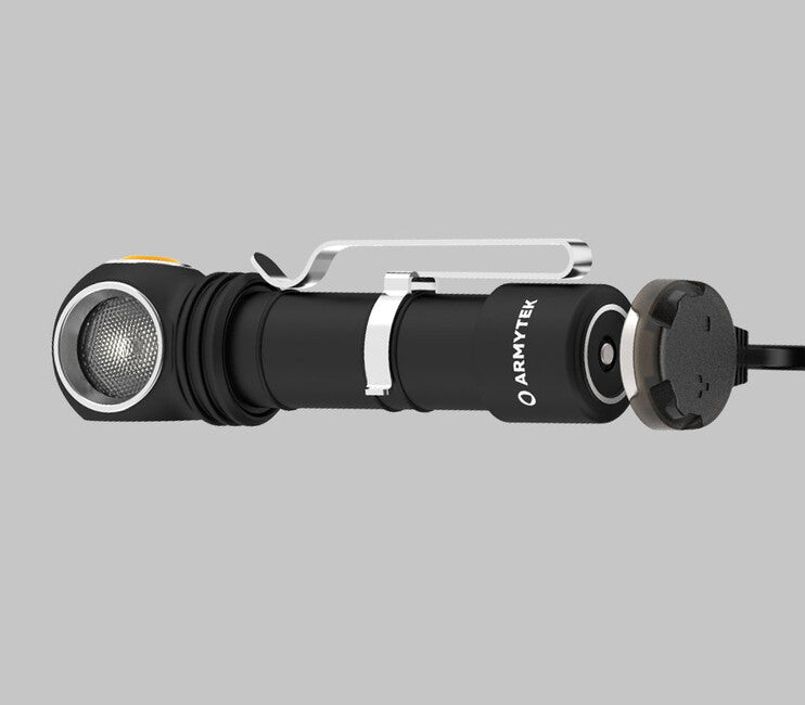 ArmyTek Wizard C2 WR κεφαλόφωτο LED με μαγνητικό στήριγμα τροφοδοσία από συσσωρευτή 1100 lm 3 h 65 g, Λευκό & Κόκκινο