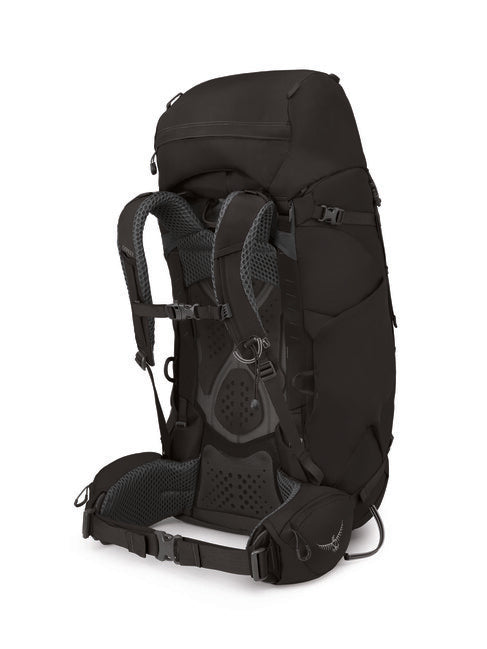 OSPREY KYTE 68 σακίδιο πλάτης τουρισμού, μαύρο