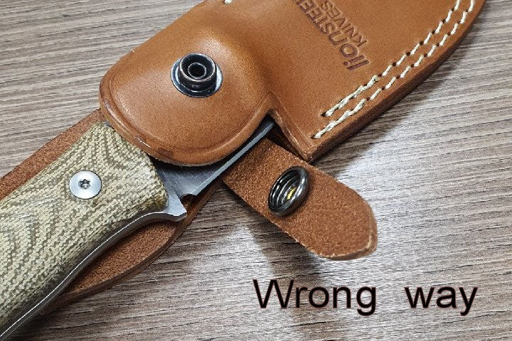 Lionsteel M3 κυνηγετικό μαχαίρι CVN με λαβή από φυσικό canvas