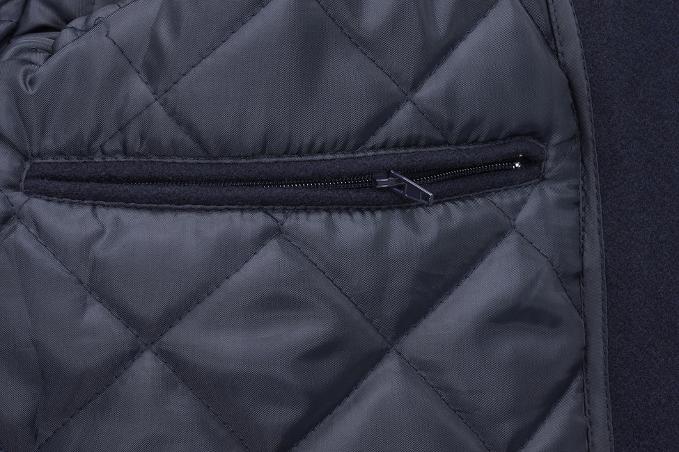 Brandit Pea Coat Ναυτικό Μπλε Μπουφάν