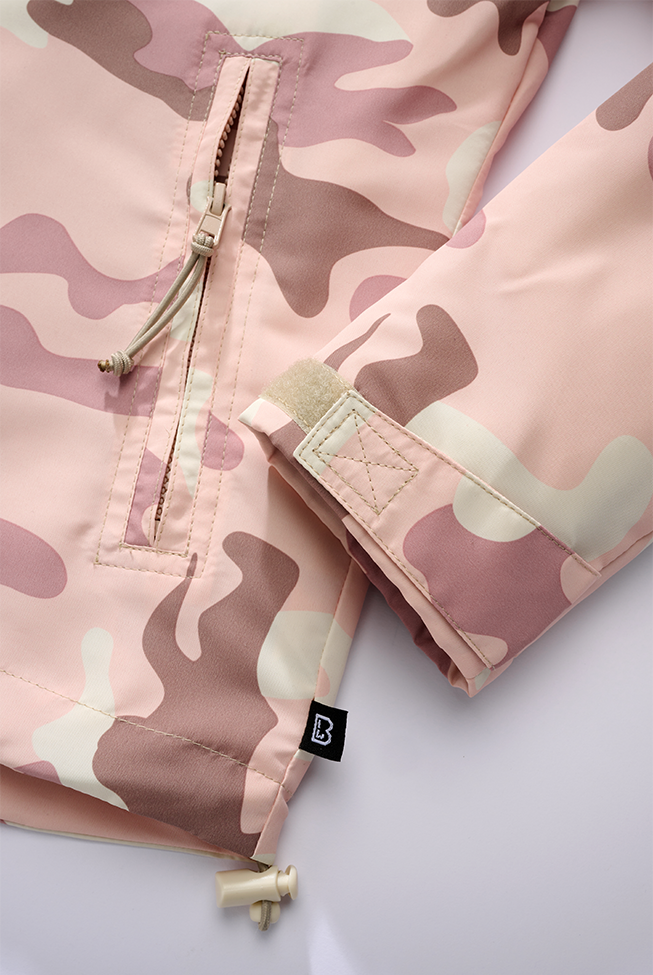 Brandit Windbreaker Frontzip dámska bunda, Candy camo