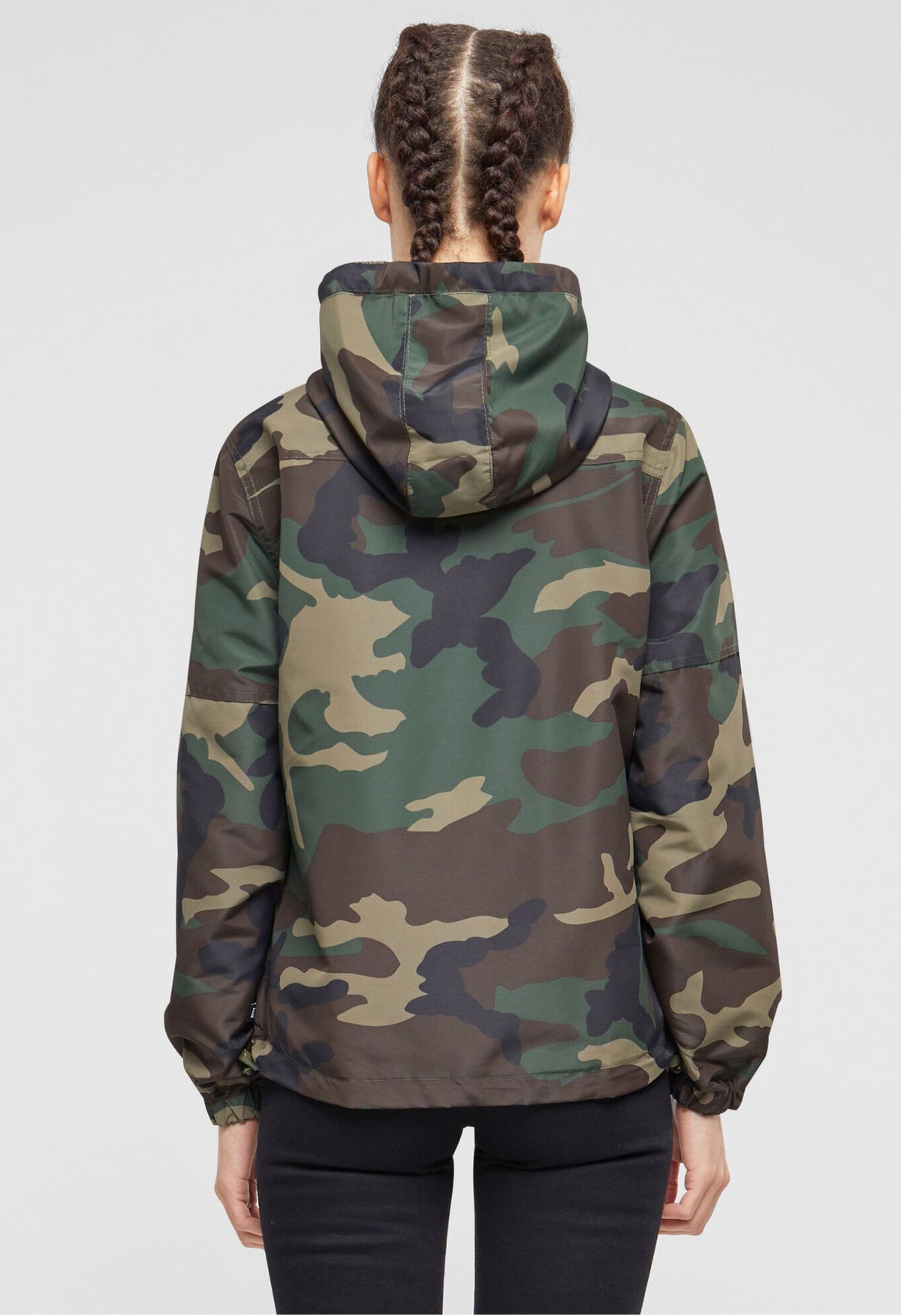 Brandit Summer Frontzip Windbreaker dámska bunda, Woodland