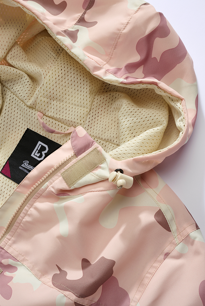 Brandit Summer dámska windbreaker bunda, Candy camo
