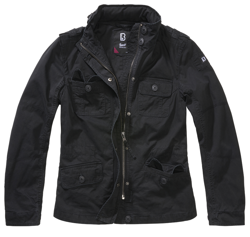 Brandit Britannia dámska prechodná bunda, čierna