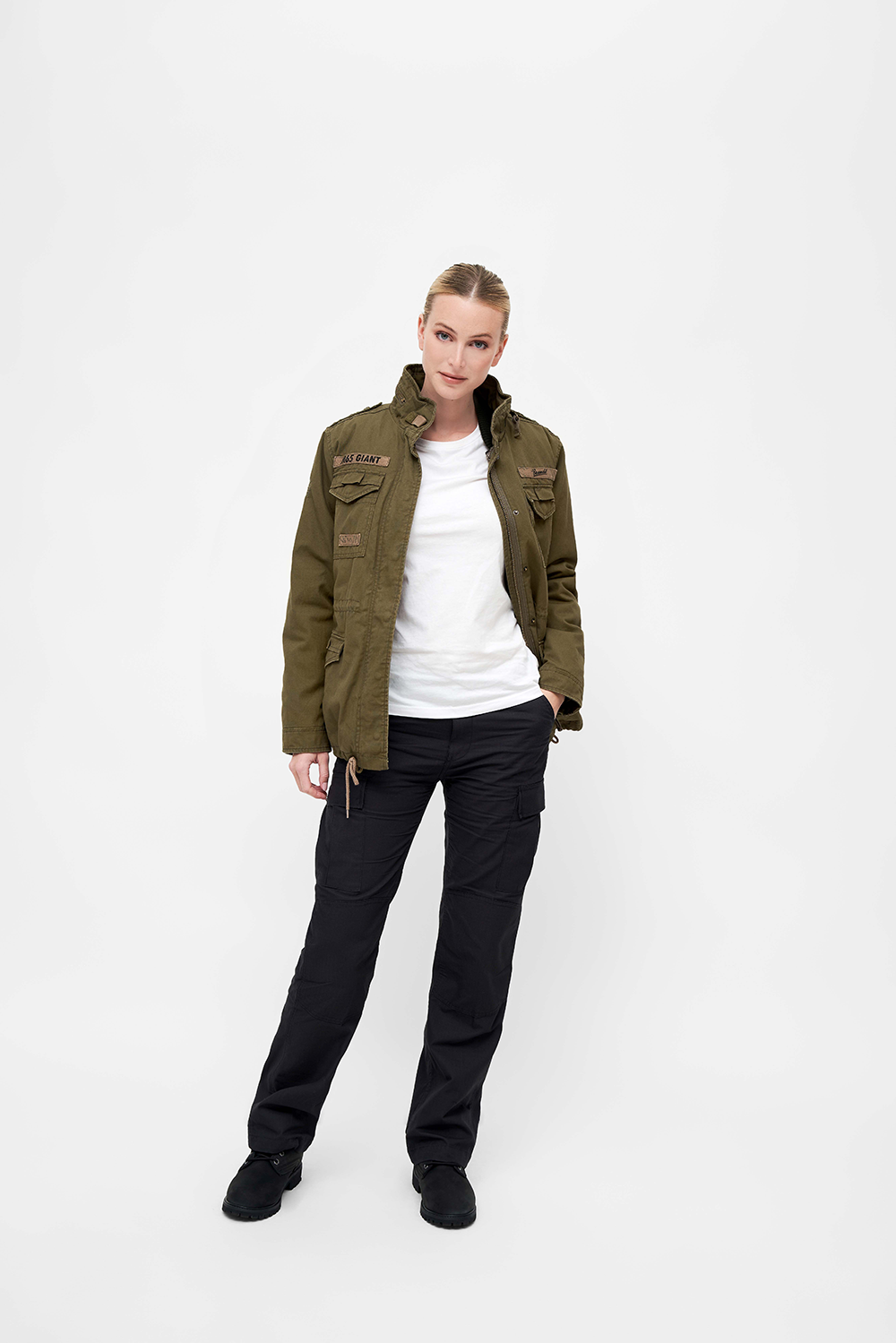Brandit M65 Giant dámska bunda, olivová