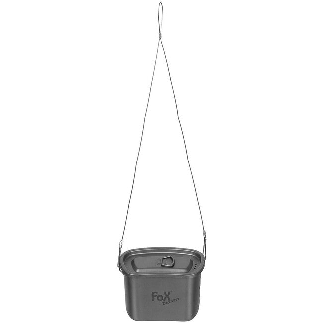 Fox Outdoor Σετ Μαγειρικής 3 Τεμαχίων από Τιτάνιο