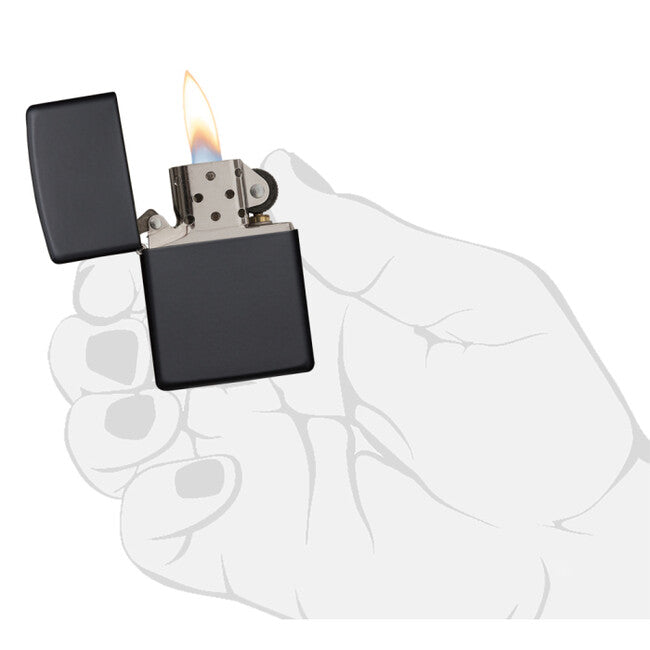 Zippo Αναπτήρας Βενζίνης, Μαύρο Ματ