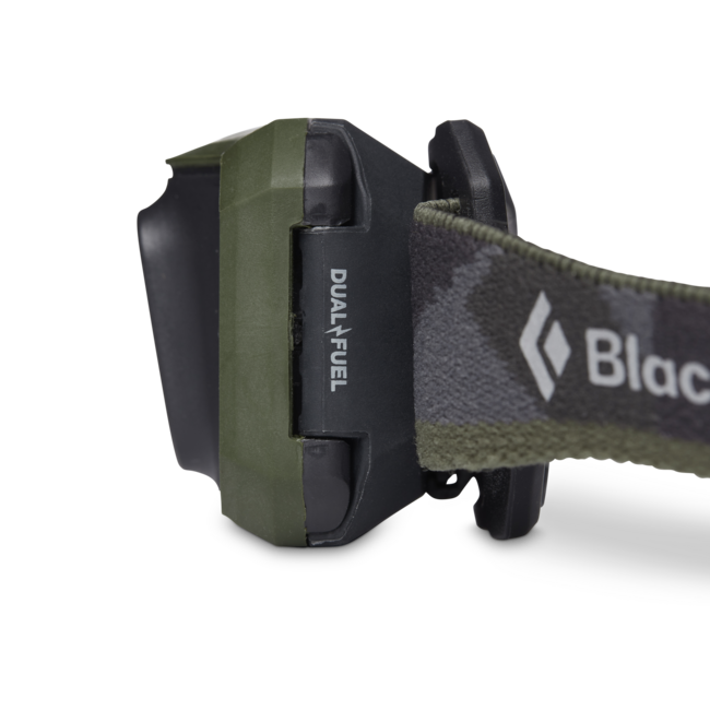 Black Diamond Storm 450 κεφαλόφωτο, σκούρο λαδί