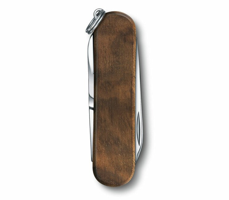 Victorinox Classic SD Πολυλειτουργικό Μαχαίρι Wood 58 mm, Καρυδί, 5 Λειτουργίες