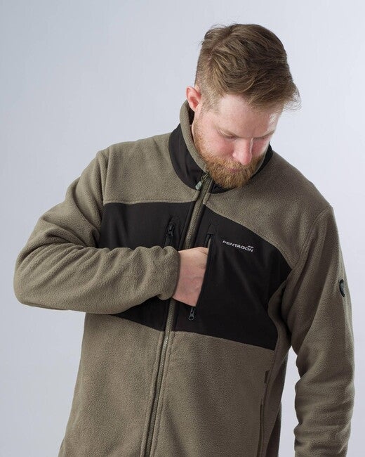 Pentagon Μπουφάν Fleece Ajax, Μαύρο