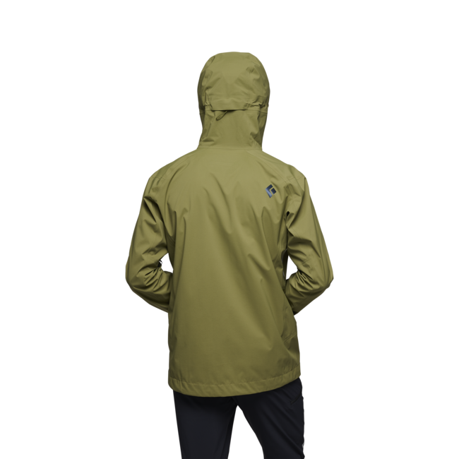 Black Diamond Highline Stretch Shell αδιάβροχο μπουφάν ανδρικό, crag green