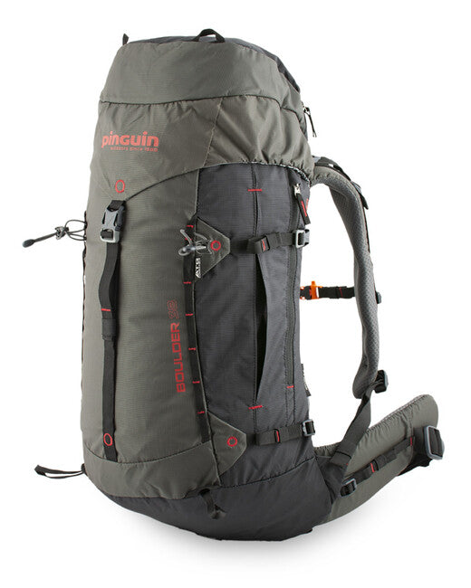 Pinguin σακίδιο πλάτης Boulder 38 Nylon, 38 L, μαύρο