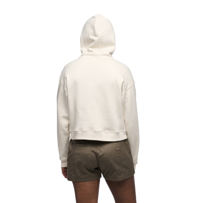 Black Diamond φούτερ με κουκούλα γυναικείο, off white