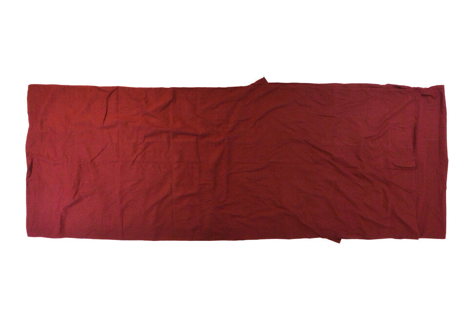 Origin Outdoors Ορθογώνιο Φύλλο Sleeping Bag Βαμβακερό, Bordeaux