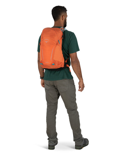 OSPREY HIKELITE 18 Σακίδιο Πεζοπορίας, koi orange/blue venture